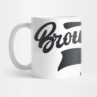 Brownsville New York Brooklyn - Brownsville  Brooklyn Schriftzug - Vintage Brownsville Logo Mug